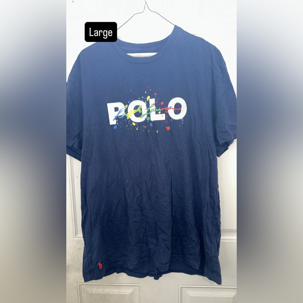 Polo Blue Graphic T-Shirt